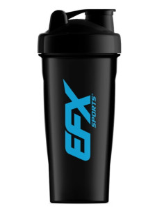 EFX Sports Shaker, Black Blue - 600 ml. | EFX Sports