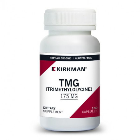 TMG (Trimethylglycine) 175 mg Capsules - Hypo - 180 ct | Kirkman Labs