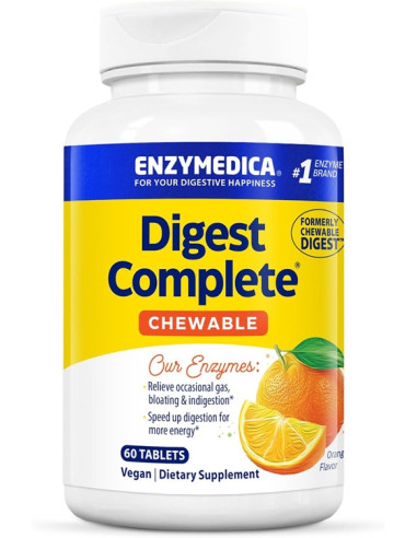 Digest Complete Chewable, Orange - 60 tabs |...