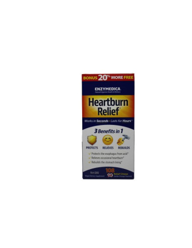 Heartburn Relief, Vanilla-Orange - 108...