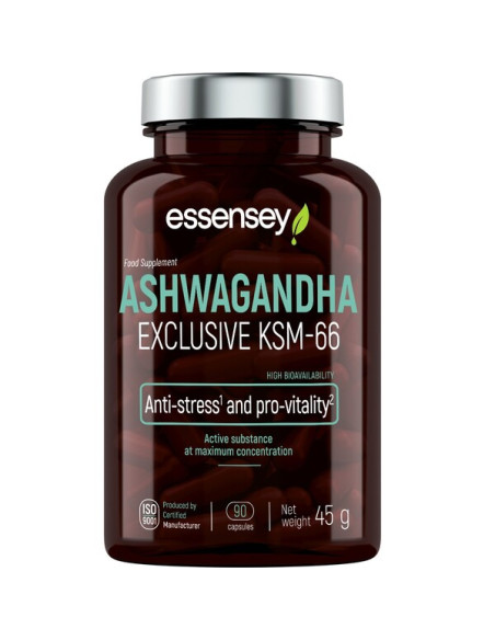 Ashwagandha Exclusive KSM-66 - 90 caps | Essensey