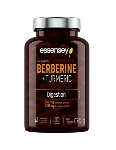 Berberine + Turmeric - 90 caps | Essensey