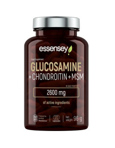 Glucosamine + Chondroitin + MSM - 120 caps | Essensey