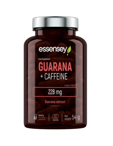 Guarana + Caffeine - 90 caps | Essensey