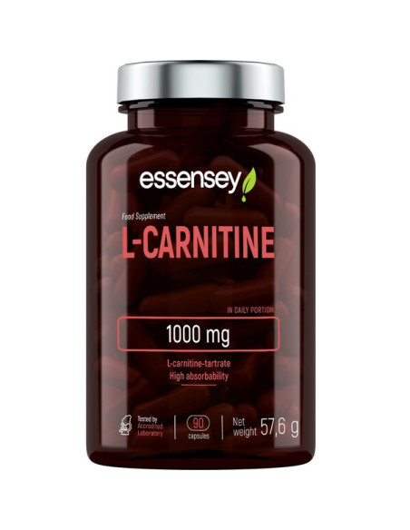 L-Carnitine, 1000mg - 90 caps | Essensey