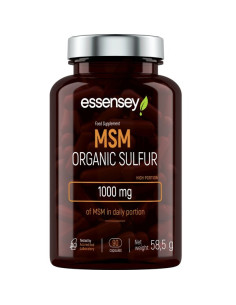 MSM Sulfur, 1000mg - 90 caps | Essensey
