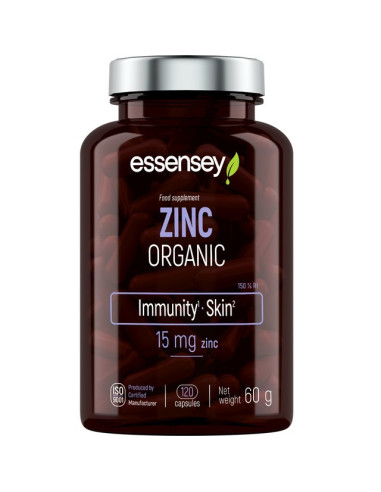 Zinc, 15mg - 120 caps | Essensey
