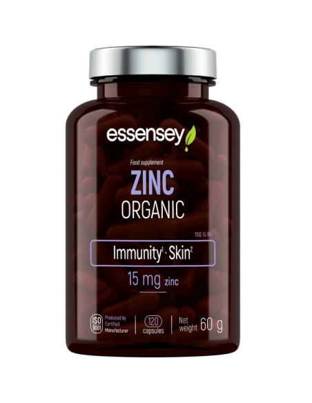 Zinc, 15mg - 120 caps | Essensey