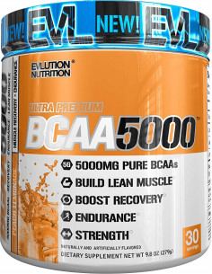 BCAA 5000, Blue Raz - 240g | EVLution Nutrition