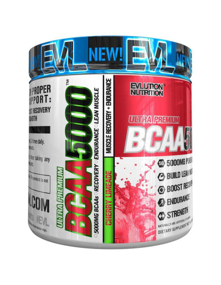 BCAA 5000, Cherry Limeade - 249g | EVLution Nutrition