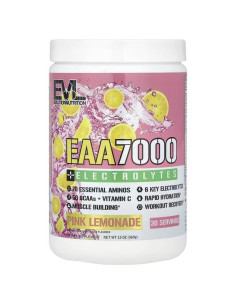EAA 7000 + Electrolytes, Pink Lemonade - 369g | EVLution...