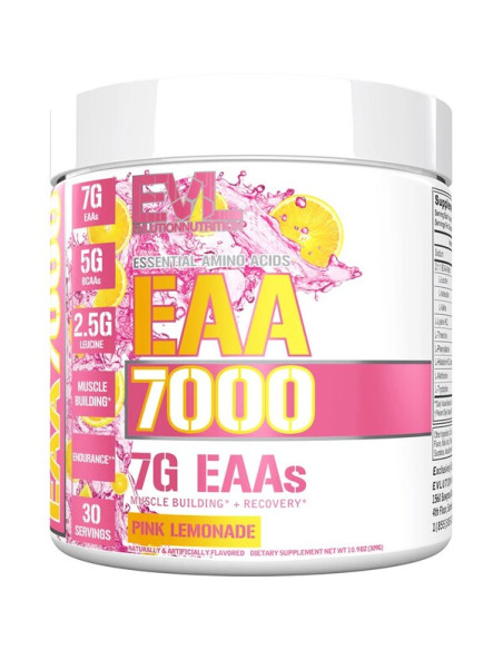 EAA 7000, Pink Lemonade - 309g | EVLution Nutrition
