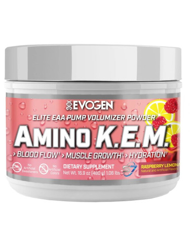 Amino K.E.M. EAA, Raspberry Lemonade - 480g |...