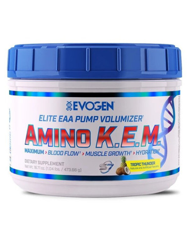 Amino K.E.M. EAA, Tropical Thunder - 464g | Evogen