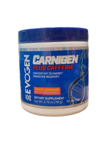 Carnigen Plus Caffeine, Mango Lemonade - 81g |...