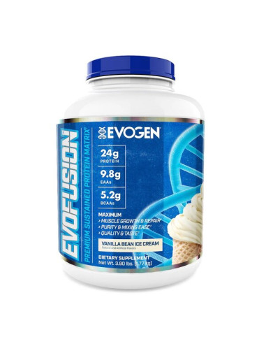 Evofusion, Vanilla Bean Ice Cream - 1820g | Evogen