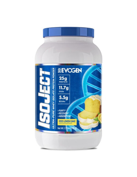 IsoJect, Iced Lemon Cake - 775g | Evogen