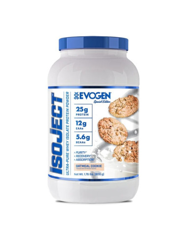IsoJect, Oatmeal Cookie - 800g | Evogen