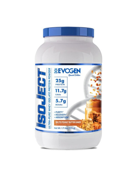 IsoJect, Salted Peanut Butter Candy - 775g | Evogen