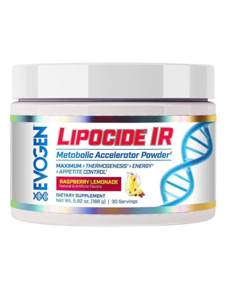 Lipocide IR, Raspberry Lemonade - 168g | Evogen