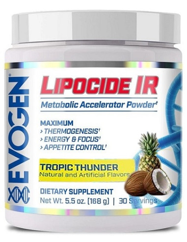 Lipocide IR, Tropic Thunder - 168g | Evogen