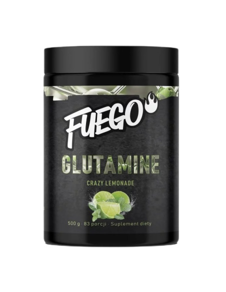 Glutamine, Crazy Lemonade - 500g | Fuego