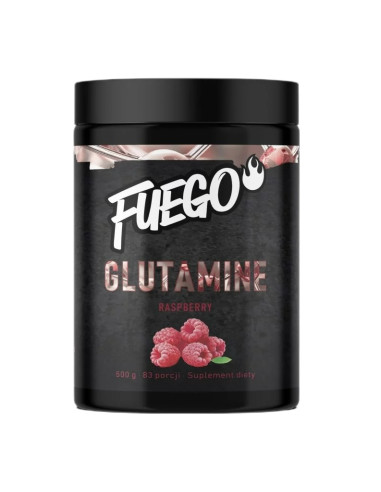 Glutamine, Raspberry - 500g | Fuego