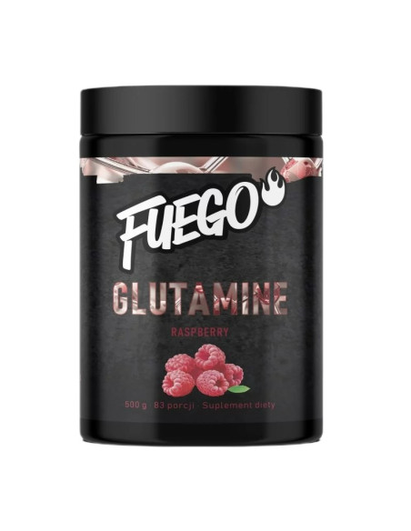 Glutamine, Raspberry - 500g | Fuego