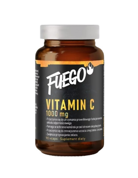 Vitamin C, 1000mg - 90 vcaps | Fuego
