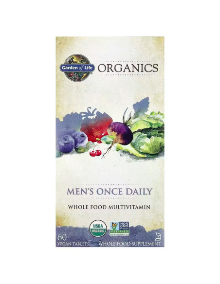 Men's Once Daily - 60 vegan tablets | Garden of Life
