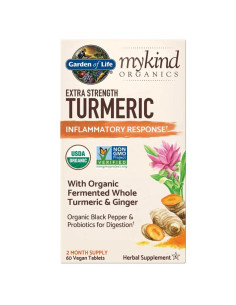 Mykind Organics Extra Strength Turmeric - 60 vegan...