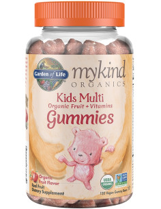 Mykind Organics Kids Multi Gummies, Organic Fruit Flavor...