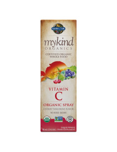 Mykind Organics Vitamin C Organic Spray, Cherry-Tangerine...