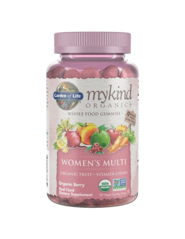 Mykind Women's Multi Gummies, Organic Berry -...
