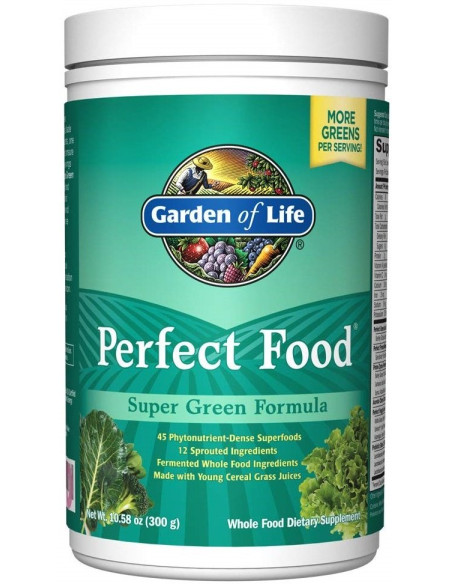 Perfect Food Super Green Formula, Powder - 300g | Garden of Life