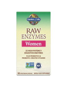 Raw Enzymes Women - 90 vcaps | Garden of Life