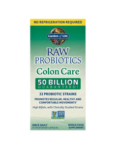 Raw Probiotics Colon Care - 30 vcaps | Garden of Life
