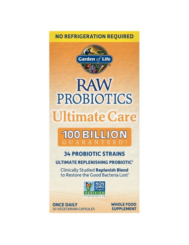 Raw Probiotics Ultimate Care - 30 vcaps |...