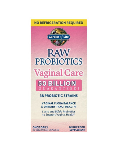 Raw Probiotics Vaginal Care (Shelf-Stable) - 30...