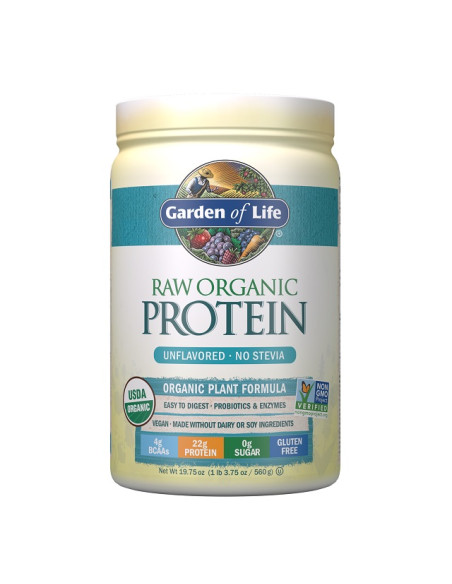 Raw Protein, Unflavored - 560g | Garden of Life