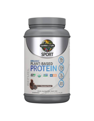 Sport Plant-Based Protein, Chocolate - 840g |...