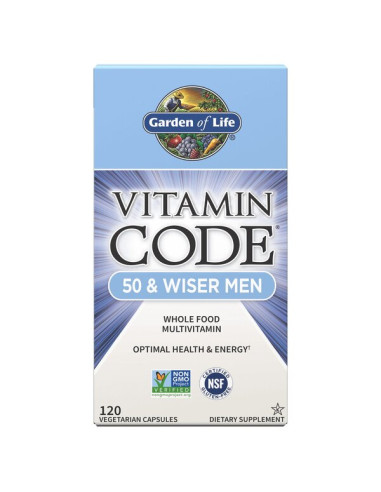 Vitamin Code 50 & Wiser Men - 120 vcaps |...