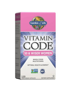 Vitamin Code 50 & Wiser Women - 120 vcaps | Garden of Life