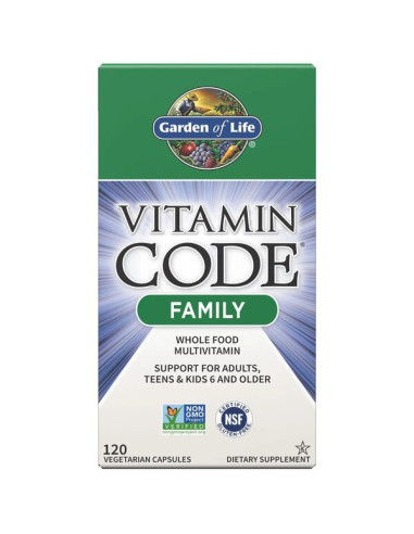 Vitamin Code Family - 120 vcaps | Garden of Life