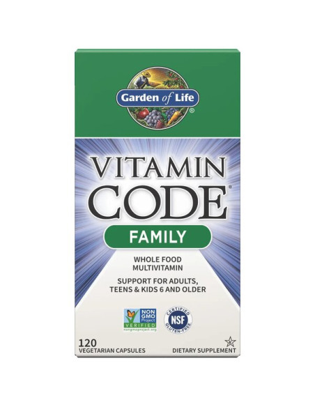 Vitamin Code Family - 120 vcaps | Garden of Life