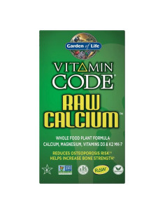 Vitamin Code Raw Calcium - 120 vcaps | Garden of Life