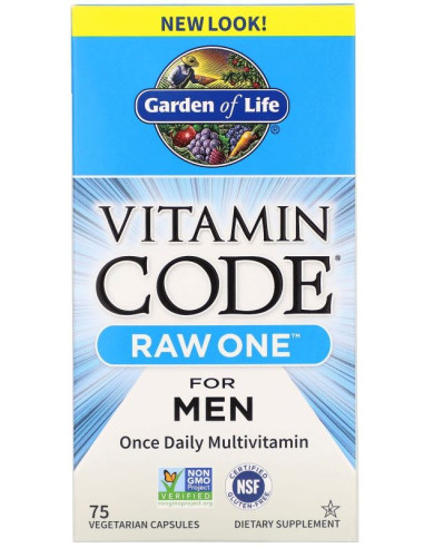 Vitamin Code RAW ONE for Men - 75 vcaps |...