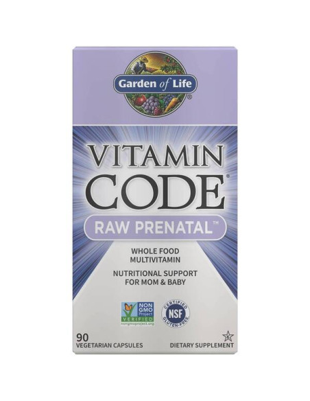 Vitamin Code Raw Prenatal - 90 vcaps | Garden of Life