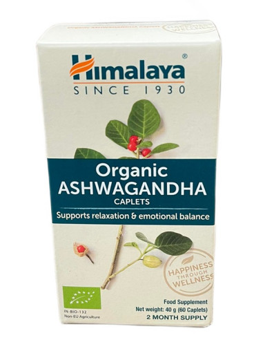 Organic Ashwagandha - 60 caplets | Himalaya