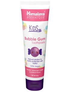 Kids Toothpaste, Bubble Gum - 80g | Himalaya